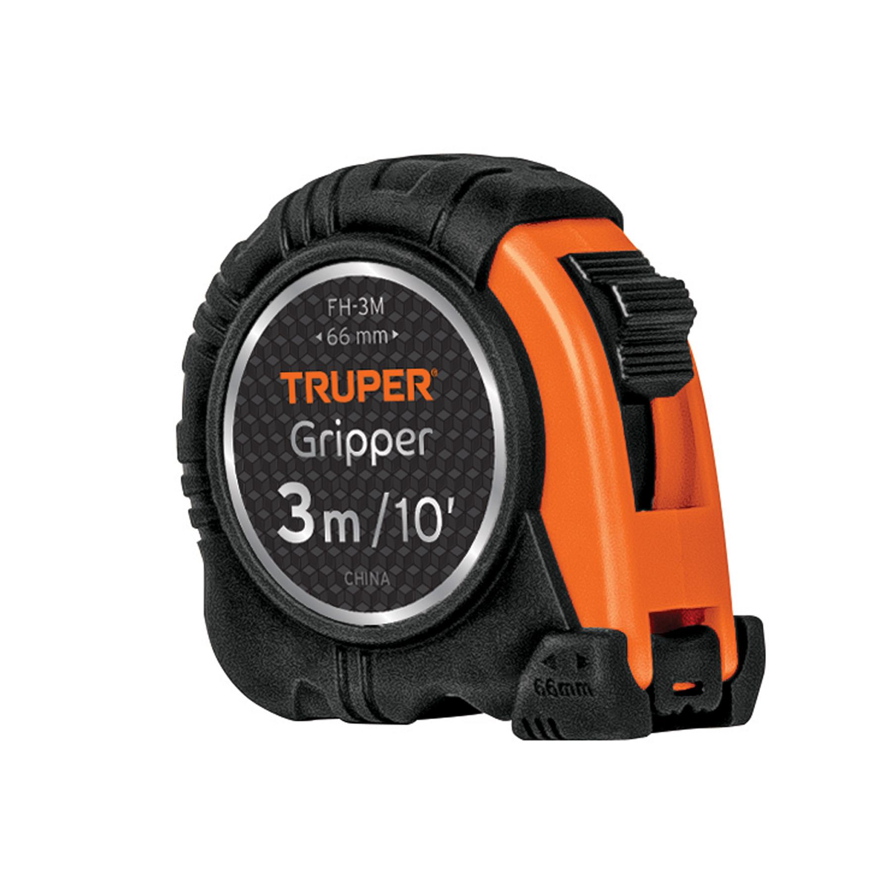 FLEXÓMETRO GRIPPER CONTRA IMPACTOS 3 M CINTA 13 MM. TRUPER